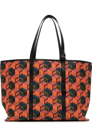 MCM Cubic-monogram jacquard tote bag