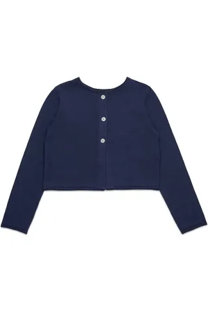 MAX&Co. Kids Heart-embroidered cardigan