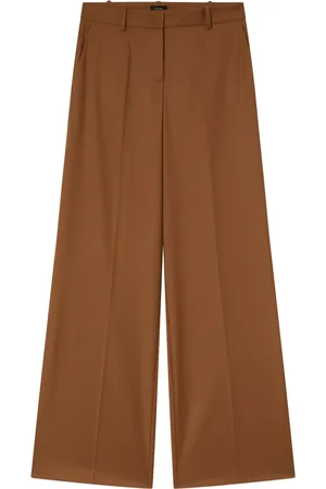 Pinko Wide-leg flannel trousers