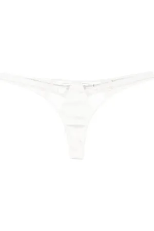 Kiki de Montparnasse Coquette silk thong