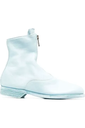 GUIDI Leather zipped boots