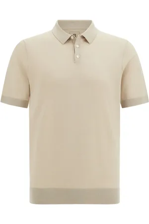 Boggi Milano Merino-wool polo shirt