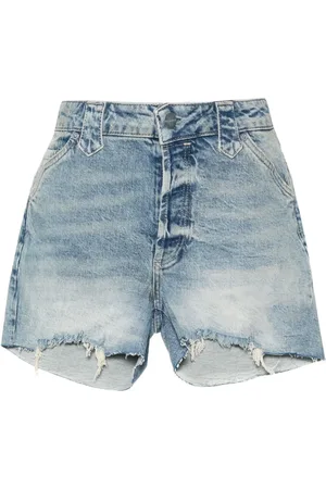 AllSaints Idaho mid-rise denim shorts