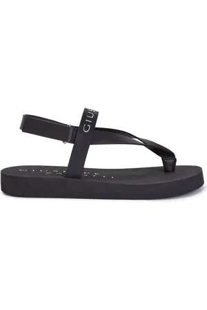 Giuseppe Zanotti Logo-print thong-strap sandals