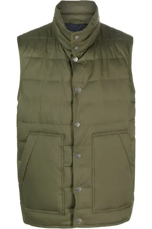 Kiton Mock-neck padded gilet