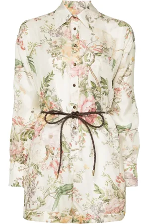 ZIMMERMANN Waverly silk playsuit