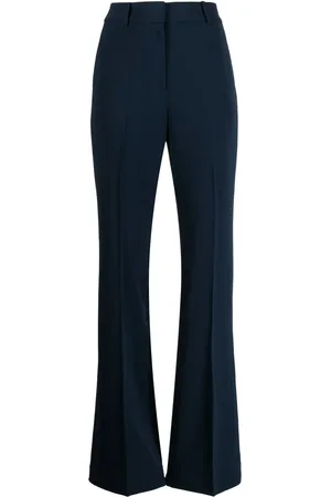 Michael Kors Pressed-crease flared trousers