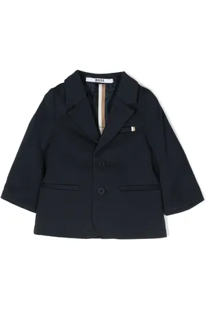 HUGO BOSS Notched-collar single-breasted blazer