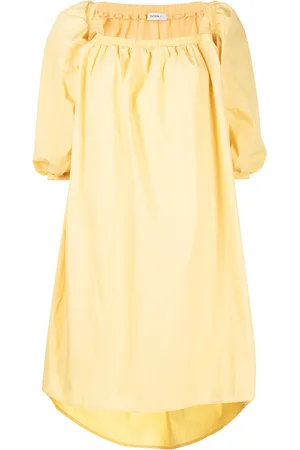 GOEN.J Ruffled A-line midi-dress