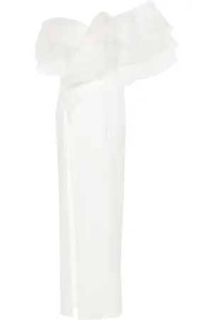 Ana Radu Ruffled maxi dress