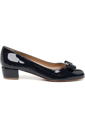 Salvatore Ferragamo Vara 1 patent pumps