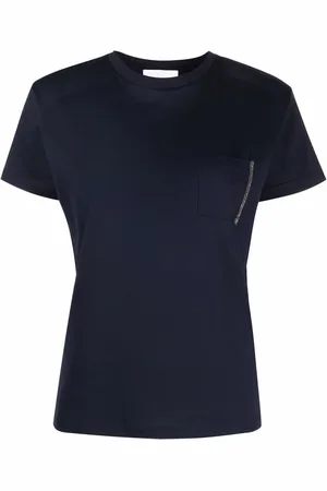 Fabiana Filippi Bead-detail pocket T-shirt