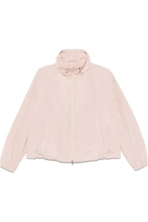 HERNO Drawstring-collar jacket