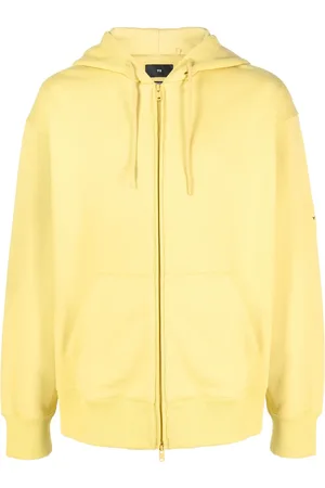 Y-3 Logo-patch organic-cotton hoodie