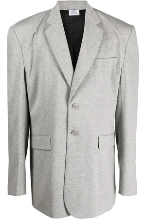 Vetements Single-breasted shoulder-pad blazer