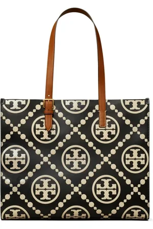 Tory Burch T Monogram embossed tote bag