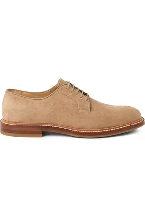 Brunello Cucinelli Suede derbu shoes