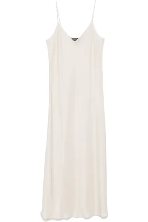 LORENA ANTONIAZZI V-neck slip dress