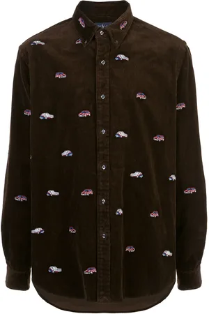 PALACE X Ralph Lauren embroidered GTI shirt