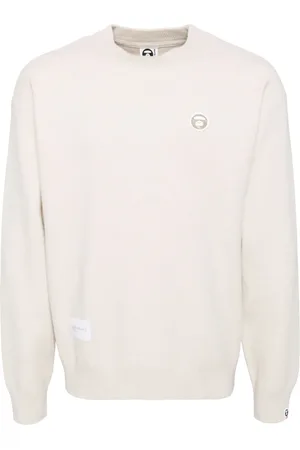 A Bathing Ape Moonface logo jumper