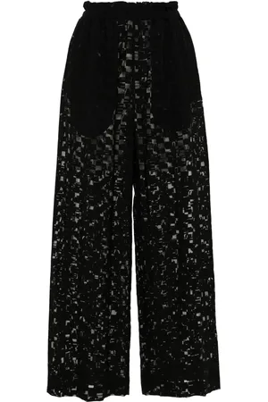 HENRIK VIBSKOV Waybill semi-sheer trousers