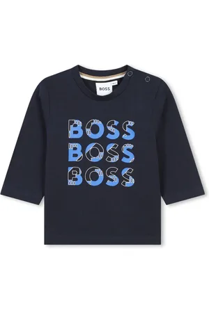 HUGO BOSS Logo-print cotton T-shirt