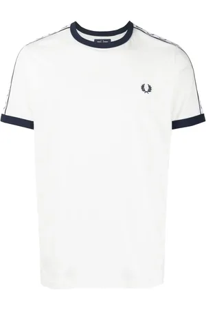 Fred Perry Embroidered-logo crew-neck T-shirt