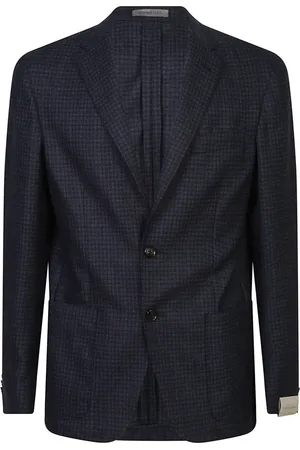 corneliani Checked wool blazer