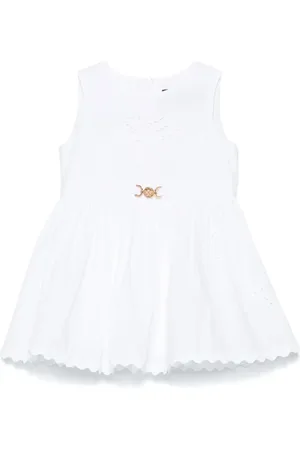 VERSACE Medusa Head embroidery dress