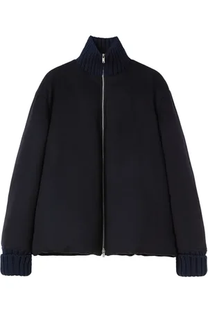 Jil Sander Zip-up wool bomber jacket