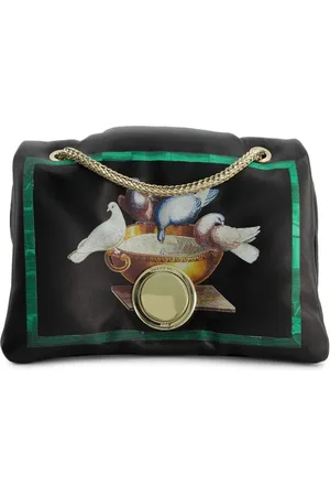Giambattista Valli Birds Airbag leather shoulder bag