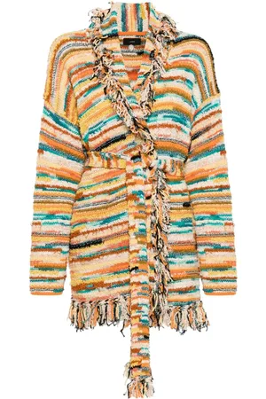 Alanui Madurai striped cardigan
