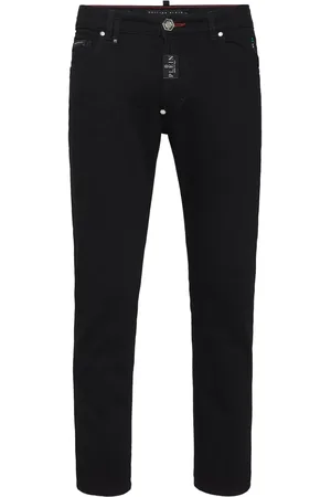 Philipp Plein Logo-plaque skinny-cut jeans