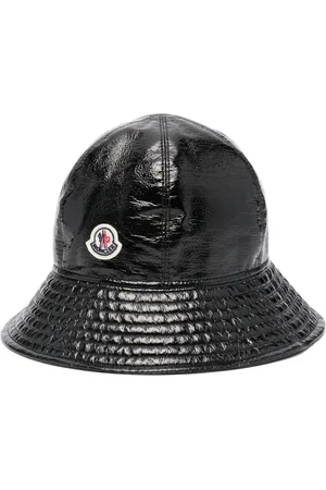 Moncler Logo-patch high-shine bucket hat