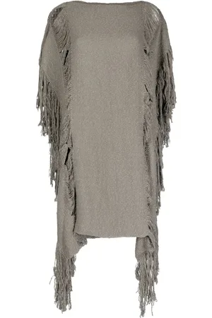Voz Lace fringe-detail tunic