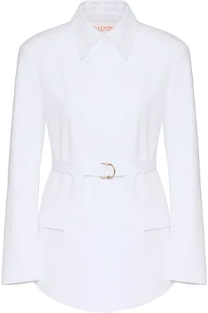 VALENTINO GARAVANI Long-sleeve cotton shirtdress