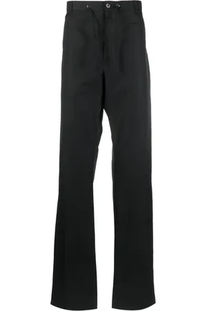Alexander McQueen Drawstring-waist straight-leg trousers