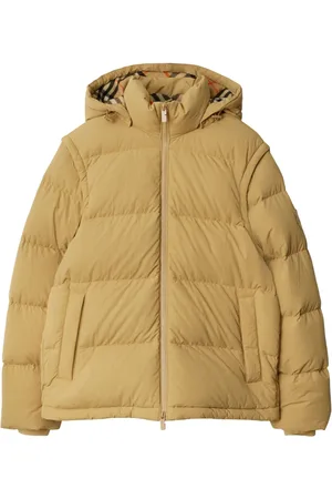 Burberry Logo-patch puffer jacket