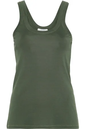 LEMAIRE Ribbed cotton top