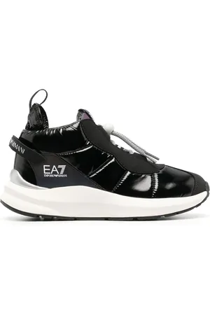 EA7 Padded mid-top sneakers