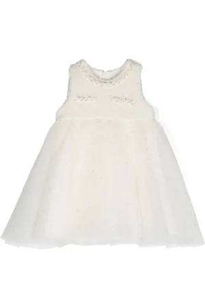 MONNALISA Polka dot tulle dress