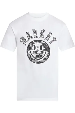 MARKET X SMILEY?? Brickhouse-print T-shirt