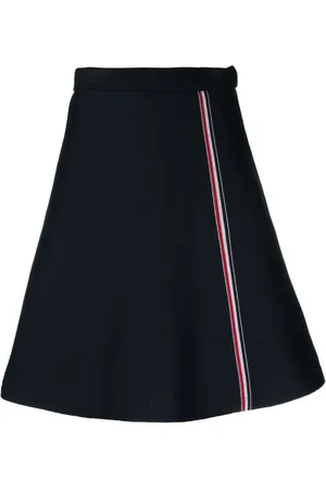 Thom Browne Flared knitted skirt