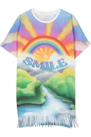 Stella McCartney Illustration-print T-shirt dress