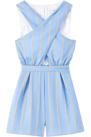 Destree Louis striped playsuit