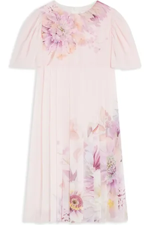 Eirene Floral-print chiffon dress
