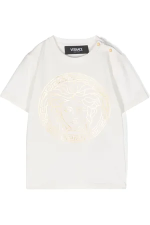 VERSACE Medusa Head-print cotton T-shirt