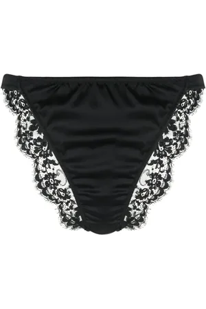 Dolce & Gabbana Floral-lace panelled briefs