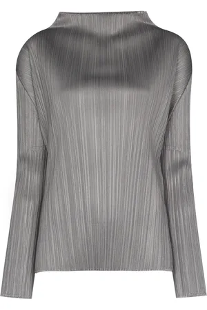PLEATS PLEASE ISSEY MIYAKE Cowl-neck top