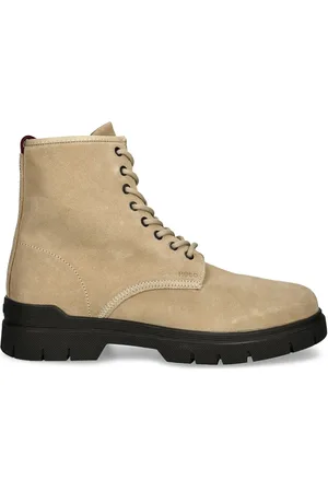 HUGO BOSS Logo-embossed boots